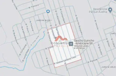 Terreno à venda, 150 m² por r$ 160.000,00 - jardim boer ii - americana/sp