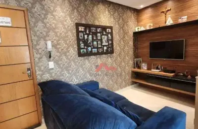 Apartamento com 2 dormitórios à venda, 59 m² por r$ 285.000,00 - parque nova carioba - americana/sp