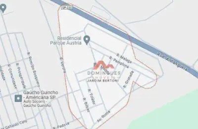 Terreno à venda, 150 m² por r$ 170.000 - jardim bertoni - americana/sp
