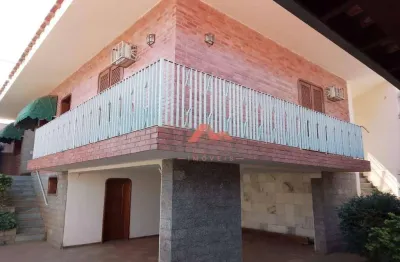 Casa com 3 dormitórios para alugar por r$ 7.000,00/mês - jardim colina - americana/sp