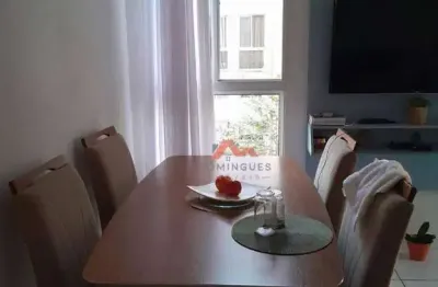 Apartamento com 2 dormitórios à venda, 52 m² por r$ 150.000,00 - balneário salto grande - americana/sp