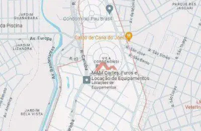 Terreno à venda, 451 m² por r$ 600.000,00 - vila cordenonsi - americana/sp