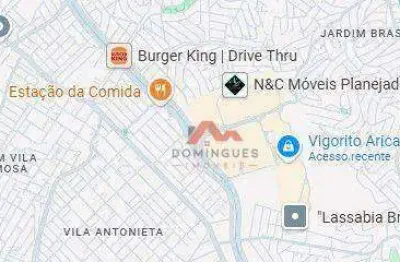 Terreno à venda, 347 m² por r$ 1.100.000,00 - jardim brasília - americana/sp