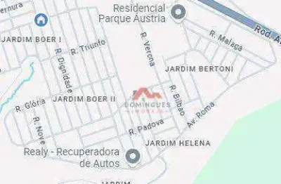 Terreno à venda, 168 m² por r$ 190.000,00 - jardim boer i - americana/sp