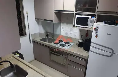 Apartamento com 2 dormitórios à venda, 39 m² por r$ 255.000,00 - jardim terramérica i - americana/sp