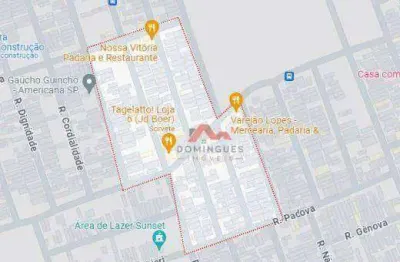 Terreno para alugar, 150 m² por r$ 975,00/mês - jardim helena - americana/sp