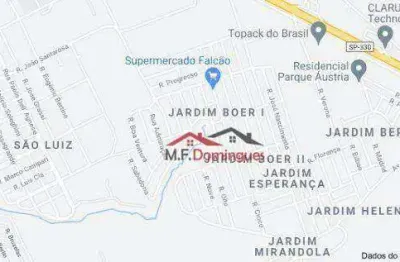 Terreno à venda, 207 m² por r$ 220.000,00 - jardim boer ii - americana/sp