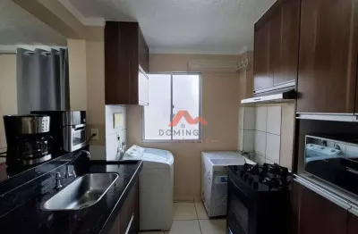 Apartamento com 2 dormitórios à venda, 45 m² por r$ 195.000,00 - jardim bertoni - americana/sp