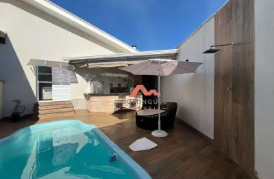 Casa com 3 dormitórios à venda, 118 m² - antônio zanaga - americana/sp
