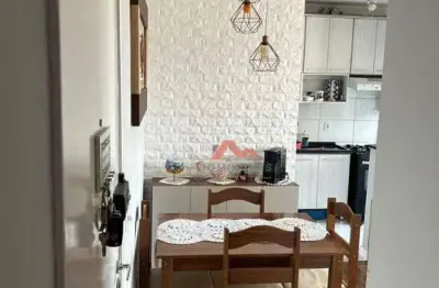 Apartamento com 2 dormitórios à venda, 50 m² por r$ 205.000,00 - chácara letônia - americana/sp