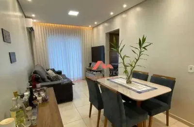 Apartamento com 2 dormitórios à venda, 60 m² por r$ 230.000 - parque gramado - americana/sp