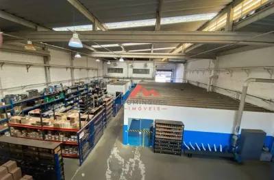 Salão para alugar, 1483 m² por r$ 23.697/mês - loteamento industrial salto grande i - americana/sp