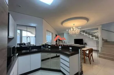 Sobrado com 3 dormitórios à venda, 247 m² por r$ 970.000,00 - jardim cândido bertini - santa bárbara d'oeste/sp