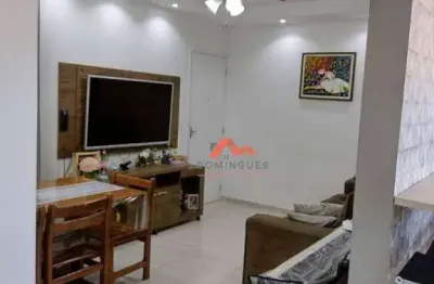 Apartamento com 2 dormitórios à venda, 62 m² por r$ 270.000,00 - cidade jardim ii - americana/sp