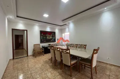 Casa com 4 dormitórios para alugar, 272 m² por r$ 4.565,00/mês - santa cruz - americana/sp