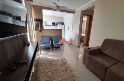 Apartamento com 2 dormitórios à venda, 45 m² por r$ 200.000,00 - jardim terramérica i - americana/sp