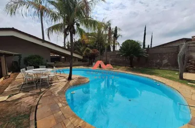 Chácara com 3 dormitórios à venda, 1537 m² por r$ 2.000.000,00 - chácara lucília - americana/sp