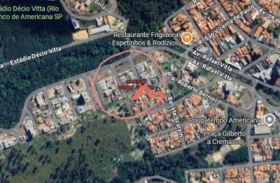 Terreno para alugar, 316 m² por r$ 850,00/mês - jardim dona judith - americana/sp