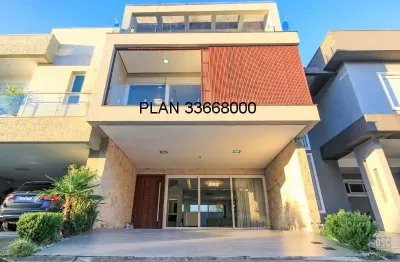 Casa de luxo em condomínio no ecoville, porto alegre-rs: 4 quartos, 3 suítes, 3 salas, 4 banheiros, 3 vagas de garagem, 321,56 m².