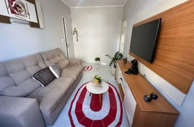 Apartamento no centro de mongaguá 1 dormitorios 100 metros da praia