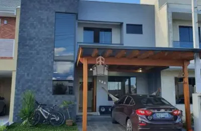 Casa em condomínio fechado com 4 quartos à venda na rua francisco alves ferreira, 640, vila glória, campo largo por r$ 640.000