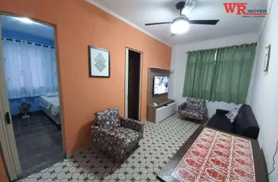 Apartamento com 2 dormitórios à venda, 56 m² por r$ 265.000,00 - boqueirão - praia grande/sp