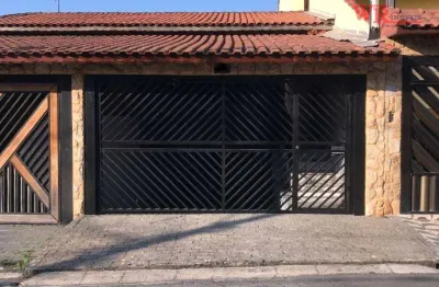 Casa com 3 dormitórios à venda, 210 m² - parque novo oratório - santo andré/sp