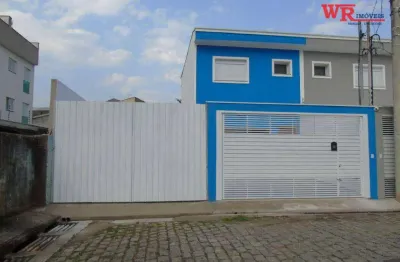 Sobrado à venda, 116 m² por r$ 668.000,00 - vila homero thon - santo andré/sp