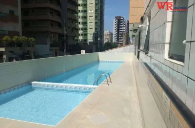 Apartamento com 2 dormitórios à venda, 90 m² por r$ 350.000,00 - tupi - praia grande/sp