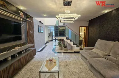 Casa com 3 quartos à venda na Rua Dom Silvério Pimenta, 282, Vila Scarpelli, Santo André
