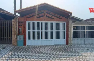 Casa à venda, 74 m² por r$ 350.000,00 - jardim imperador - praia grande/sp