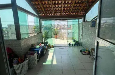 Cobertura à venda, 48 m² por r$ 391.000,00 - jardim las vegas - santo andré/sp
