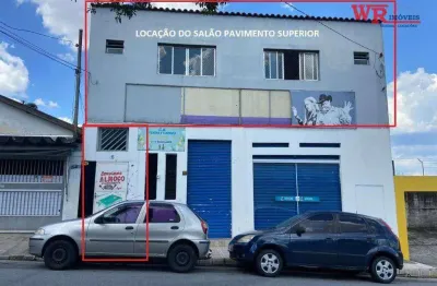 Salão para alugar, 240 m² por r$ 3.760,00/mês - jardim tamoio - diadema/sp