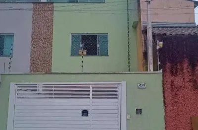 Sobrado com 3 dormitórios à venda, 138 m² por r$ 550.000,00 - jardim do estádio - santo andré/sp