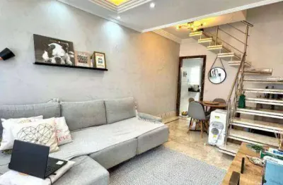 Sobrado com 2 dormitórios à venda, 93 m² por r$ 499.000,00 - jardim wallace simonsen - são bernardo do campo/sp
