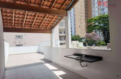 Cobertura com 3 dormitórios à venda, 81 m² por r$ 850.000,00 - campestre - santo andré/sp