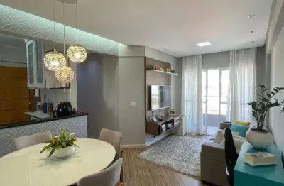 Apartamento com 2 dormitórios à venda, 60 m² por r$ 430.000,00 - nova petrópolis - são bernardo do campo/sp