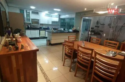 Sobrado com 3 dormitórios à venda, 184 m²  - paulicéia - são bernardo do campo/sp
