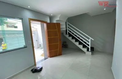 Sobrado com 2 dormitórios à venda, 124 m² por r$ 670.000,00 - vila curuçá - santo andré/sp