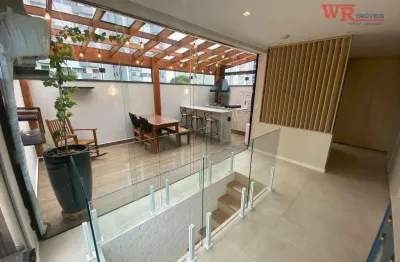 Cobertura com 2 dormitórios à venda, 84 m² por r$ 850.000 - jardim do mar - são bernardo do campo/sp