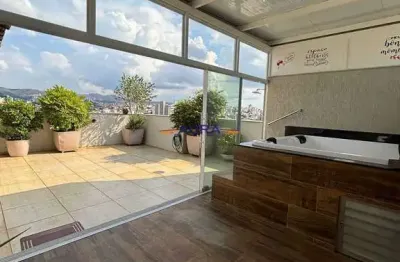 Cobertura com 3 quartos à venda na Rua Camapuan, Barroca, Belo Horizonte