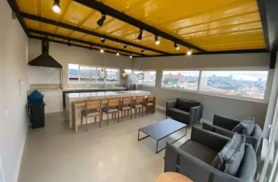 Apartamento a venda com 2 dormitórios, 1 vaga de garagem, totalmente mobiliado no jardim paraiso