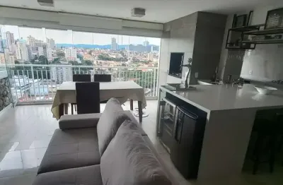 Apartamento para venda com 2 dormitórios, sala estendida, 01 suíte, 2 vagas e espaço gourmet