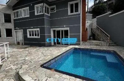 Sobrado 445m², com 6 quartos, sendo 6 suítes, à venda em arujá, sp.