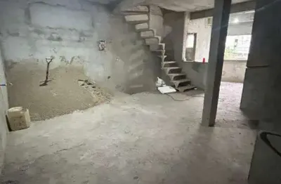 Sobrado à venda com 130m² em fase final de acabamento, salão comercial no jardim santa lídia guarulhos