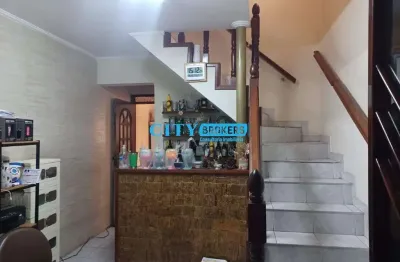 Sobrado à venda com 148m², 3 quartos + edícula no jardim city frente à guarda municipal guarulhos