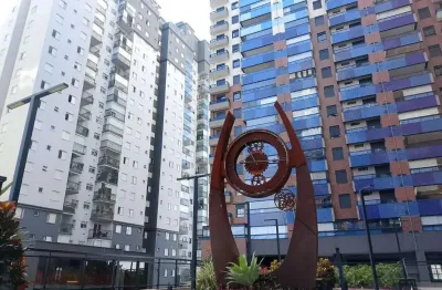 Apartamento 89 m², 2 dormitórios sendo 1 suíte, 2 banheiro, sala, cozinha, lavanderia e 2 vaga de garagem, na vila augusta, condomínio the brick