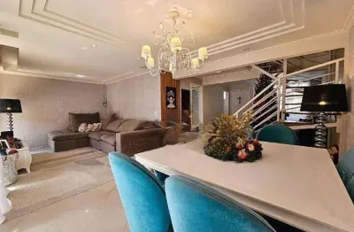 Sobrado em condomínio à venda com 180m² – 3 quartos, 4 banheiros e quintal gourmet – ao lado do bosque maia