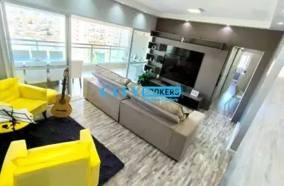 Apartamento 125m² com 3 suítes, 2 vagas vila mogilar - mogi das cruzes