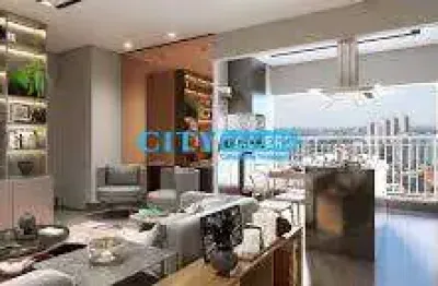 Apartamento à venda 31m ², sala com sacada gourmet, cozinha, 1 quartos, condomínio silver resort bosque maia no picanço em guarulhos